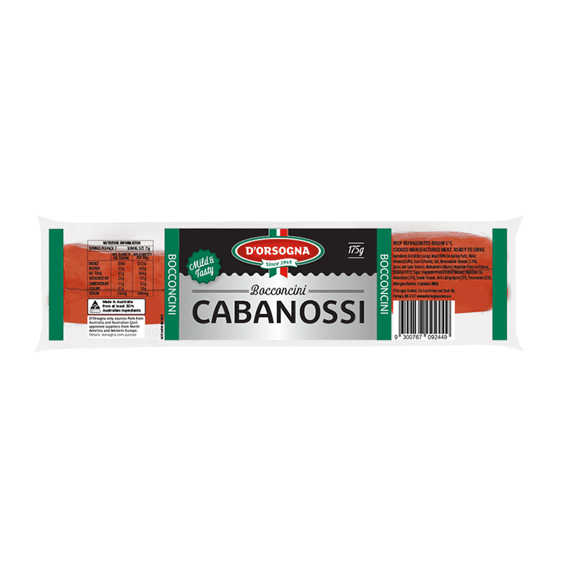 Bocconcini Cabanossi 175g – D'Orsogna