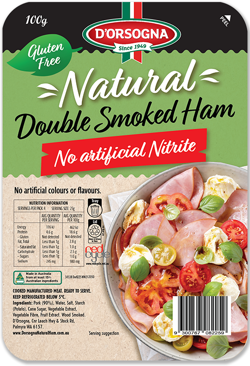 Natural Range Double Smoked Ham 100g