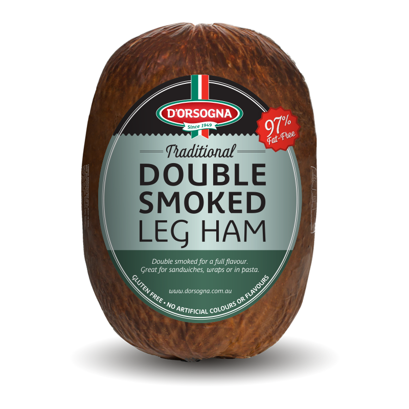 Image of double smoked leg ham