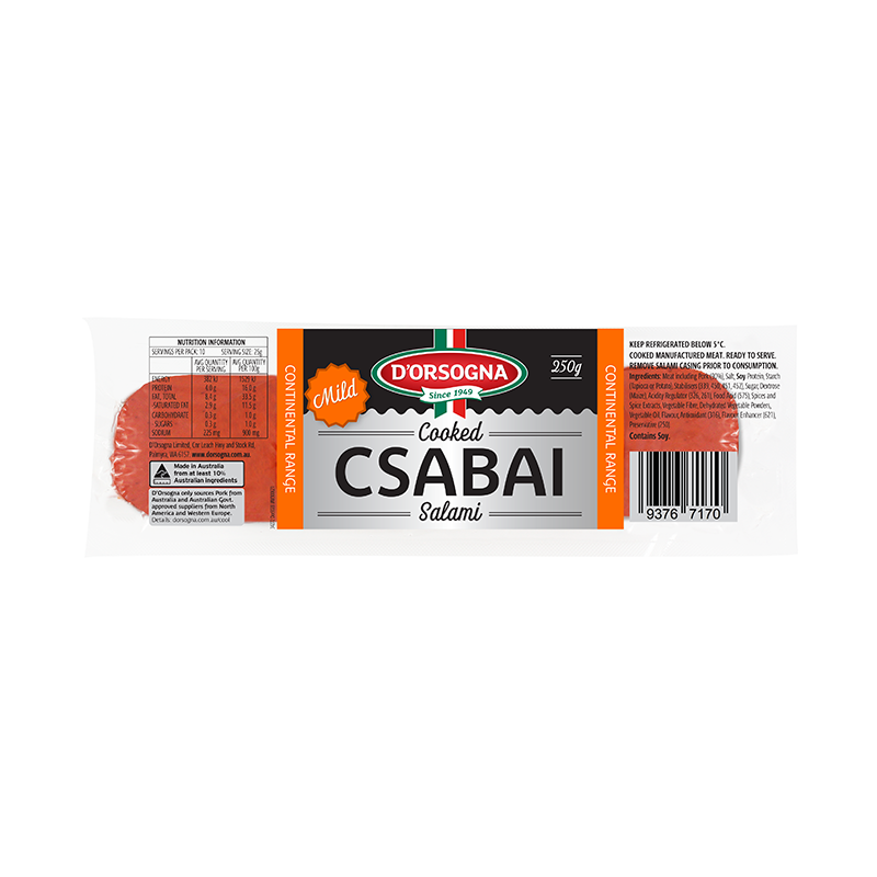 Cooked Csabai 250g
