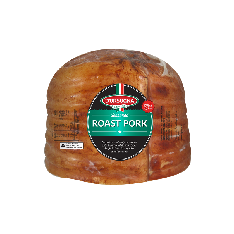 Seasoned Roast Pork Half