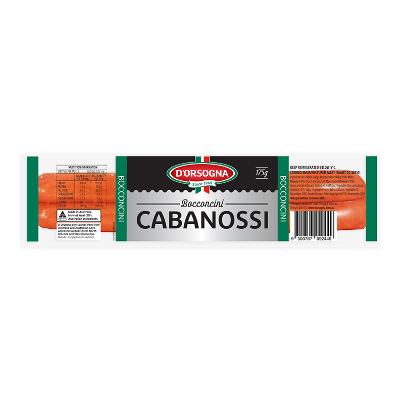 Cabanossi Bocconcini Cheese 175g