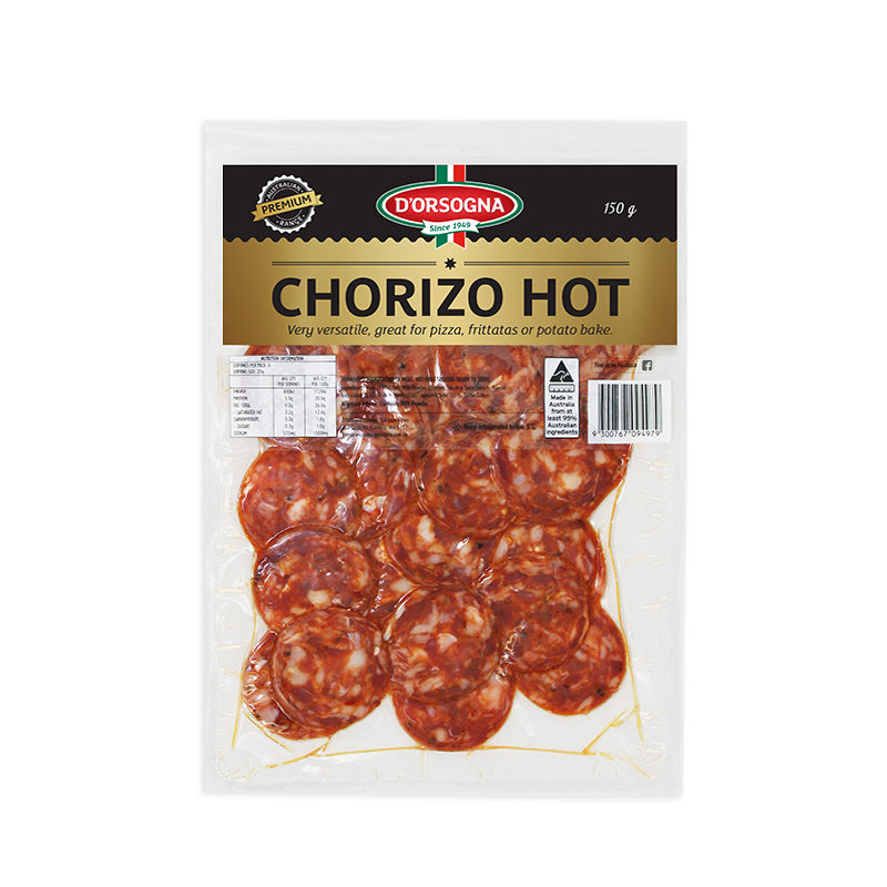 Premium Chorizo Hot 150g