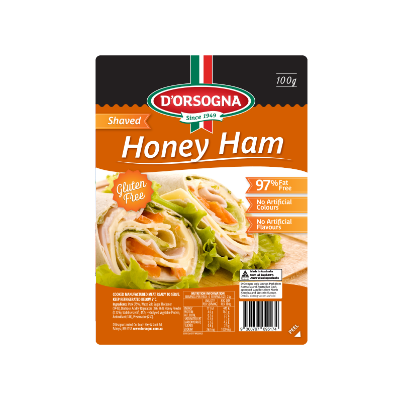 Family Classic Honey Ham Sliced 100g