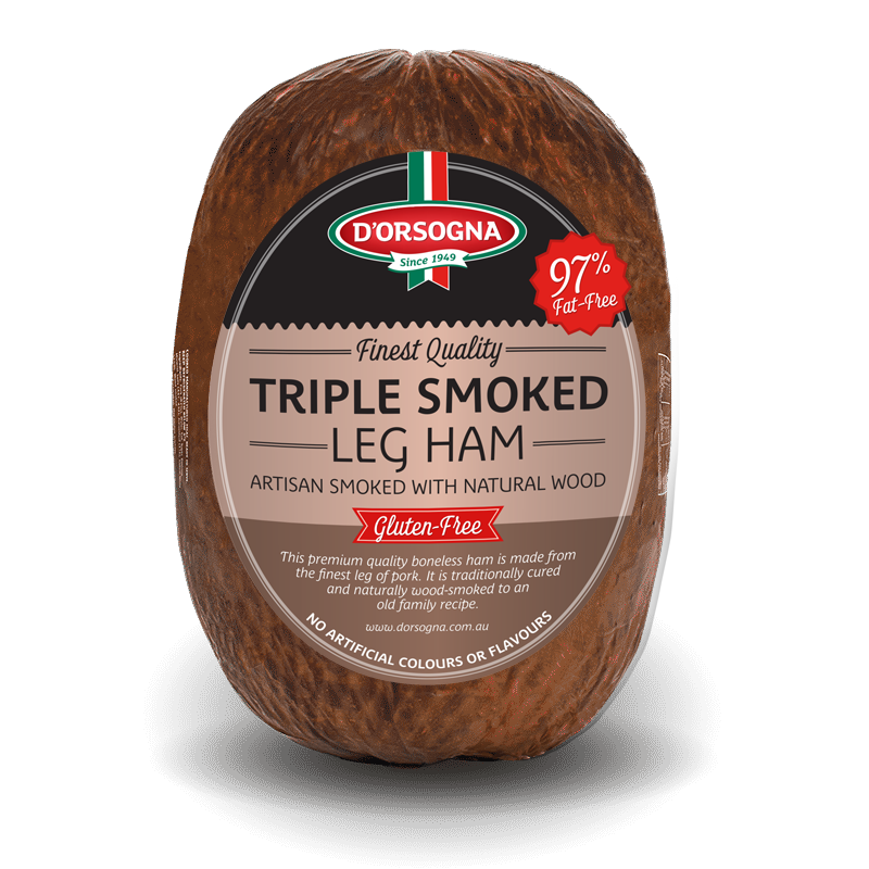Image of triple smoked ham