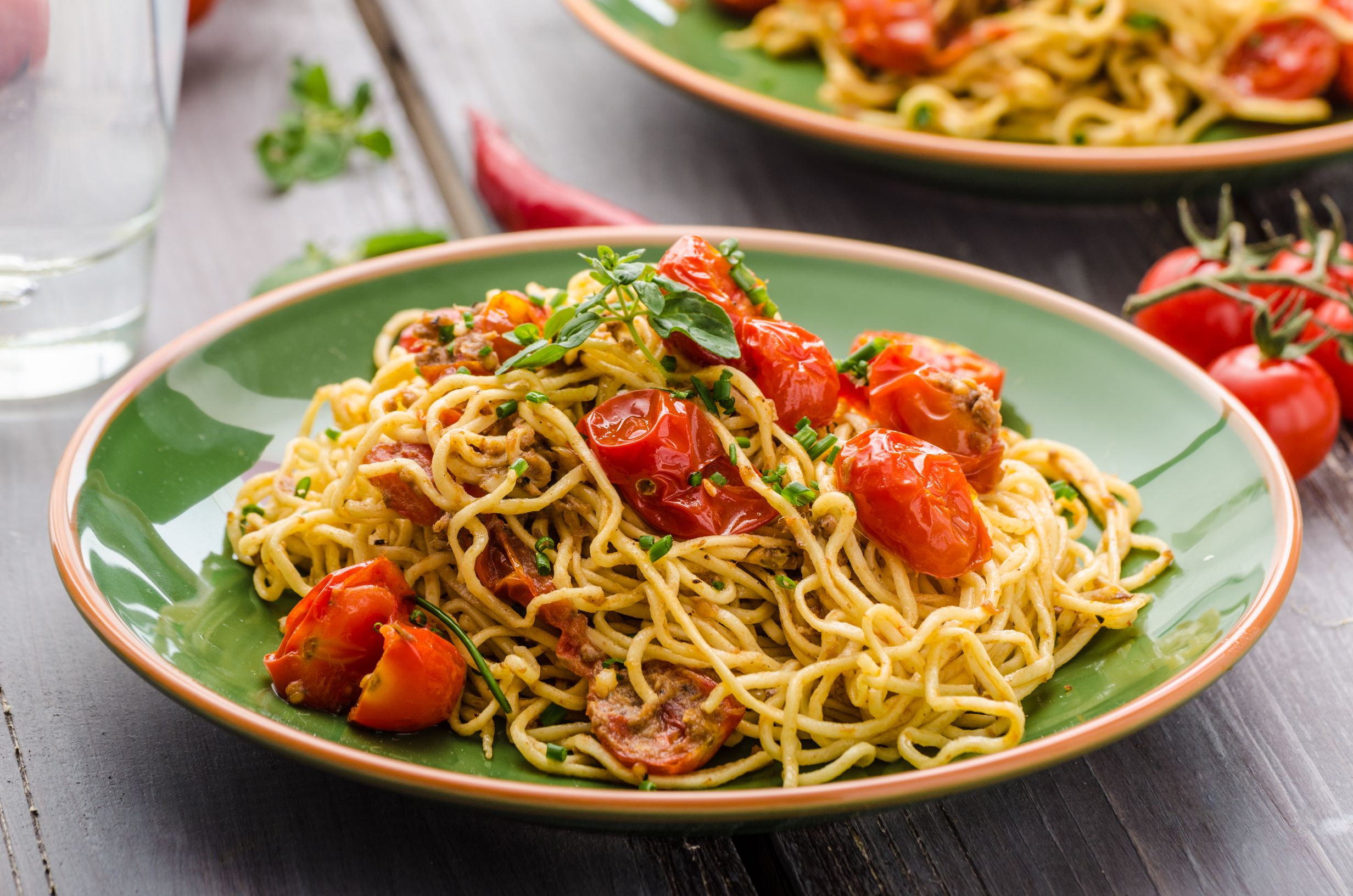 Spicy Chorizo & Tomato Spaghetti