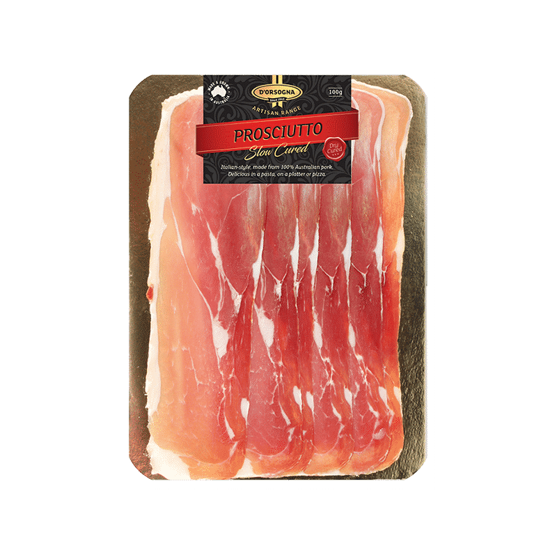 Artisan Prosciutto Slow Cured 100g – D'Orsogna