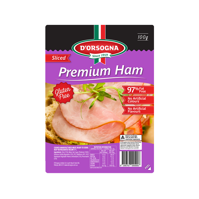Family Classic Premium Ham sliced 100g