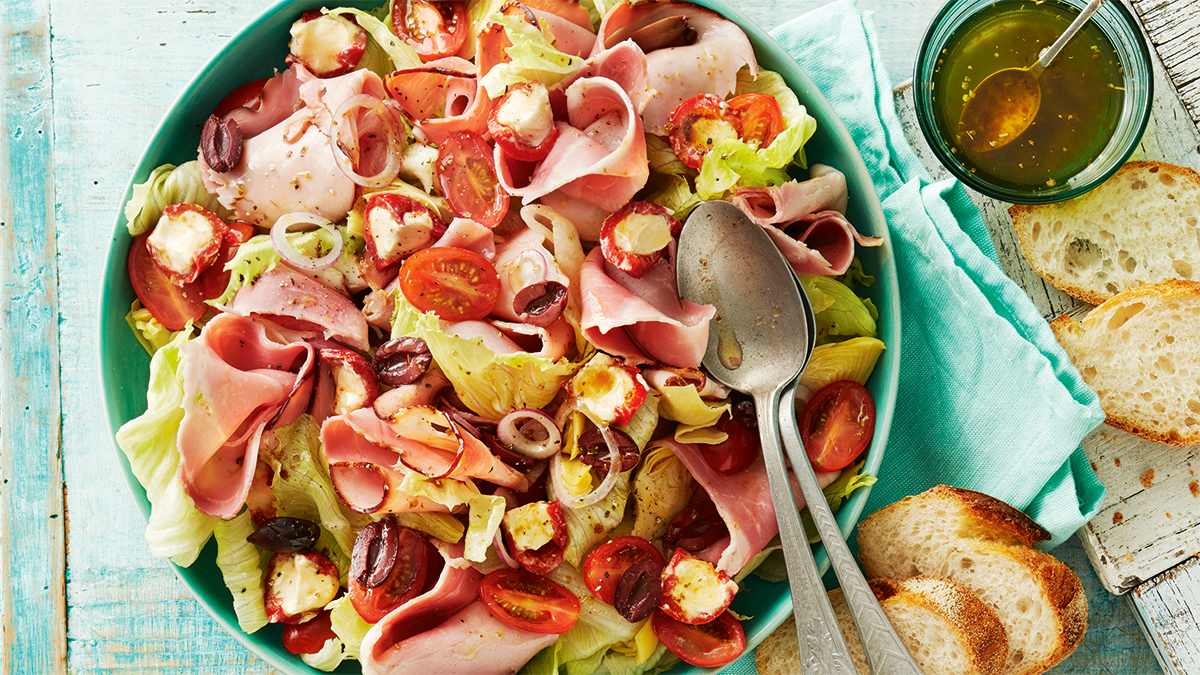 Antipasto salad with Ham Recipe