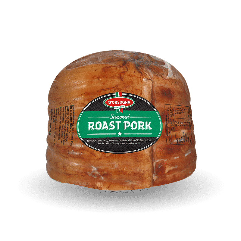 Seasoned Roast Pork half