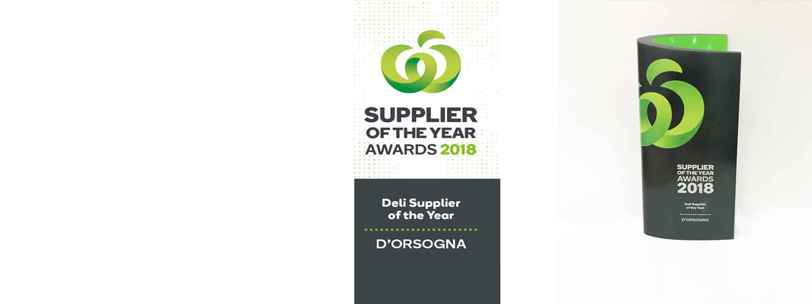 D'Orsogna wins Woolworths Deli Supplier of the Year 2018 award