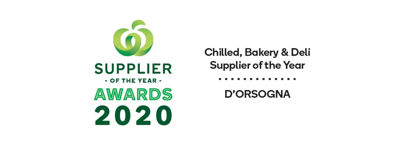 D’Orsogna wins Woolworths’ Supplier of the Year 2020 award